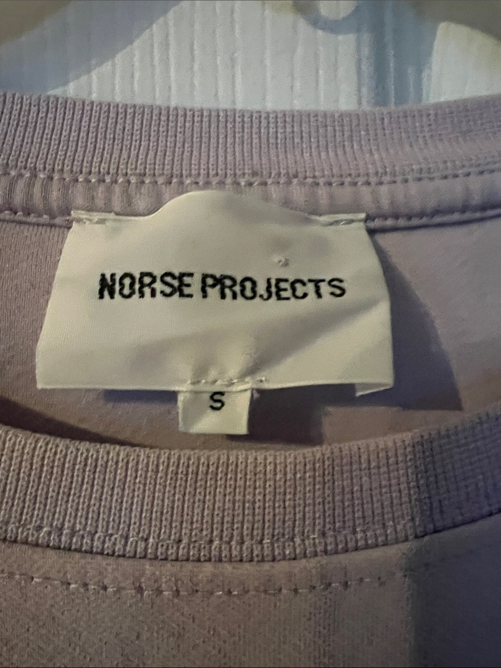 Norse Projects Lilac Crewneck Sweatshirt - Women's Pullover - Picture 2 of 7